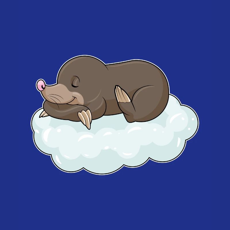 Mole on clouds