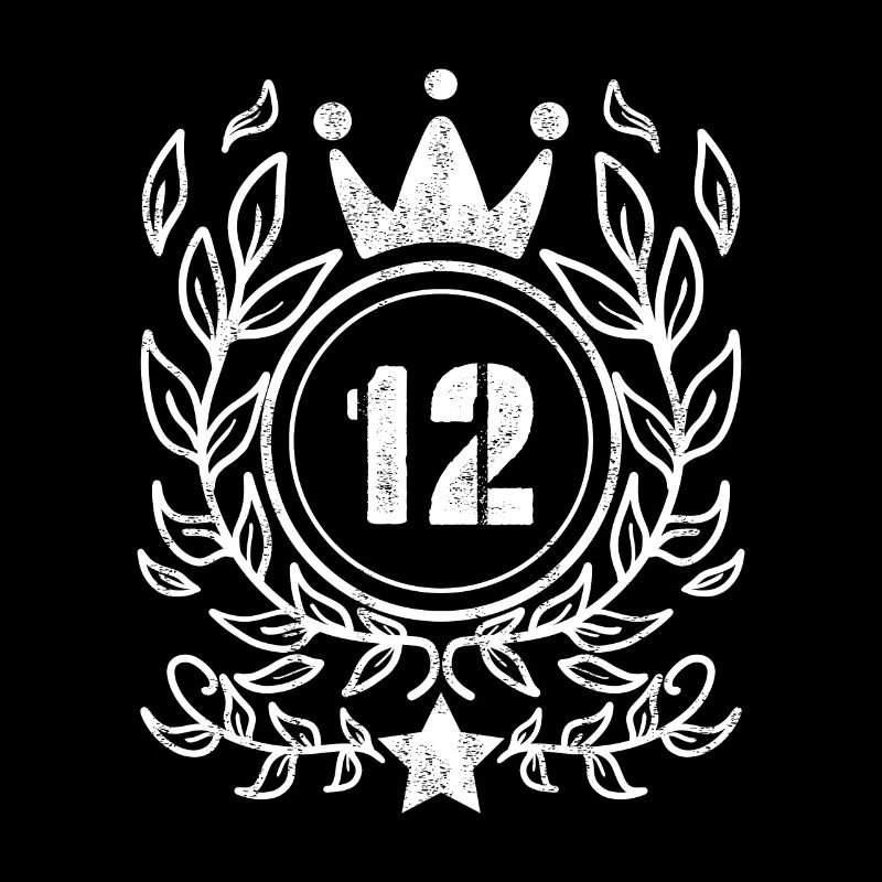 Couronne à 12 numéros