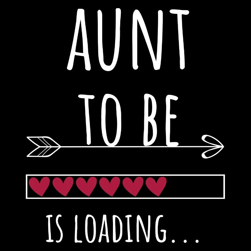 Aunt to be werdende Tante Ankündigung Geschenk