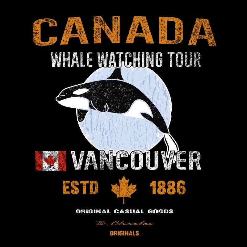 Canada Vancouver Wal Orca Geschenk