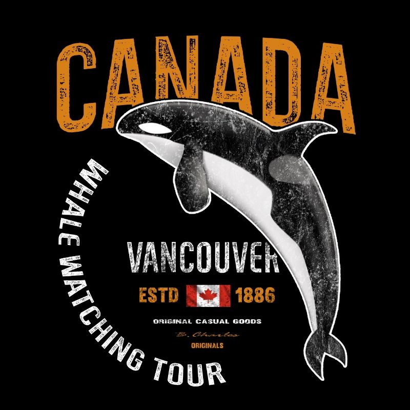 Canada Vancouver Wal Orca Geschenk