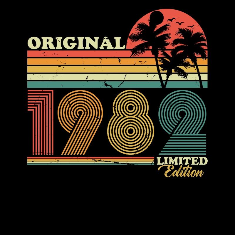 1982 Vintage Birthday Retro Vintage Gift
