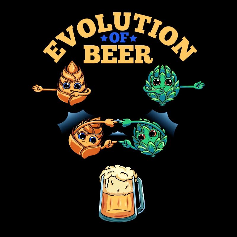 Evolution of Beer Funny Craft Beer Hops