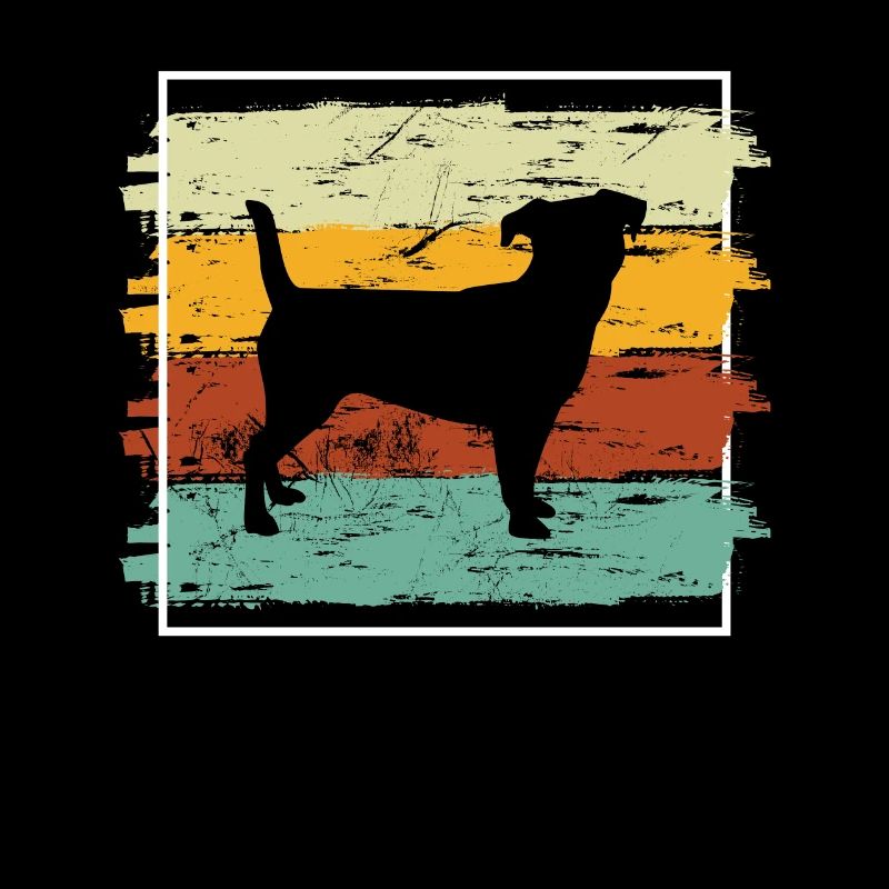 Jack Russel dog lover Retro vintage Gift idea