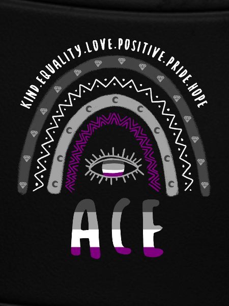 Boho Regenbogen Ace Pride