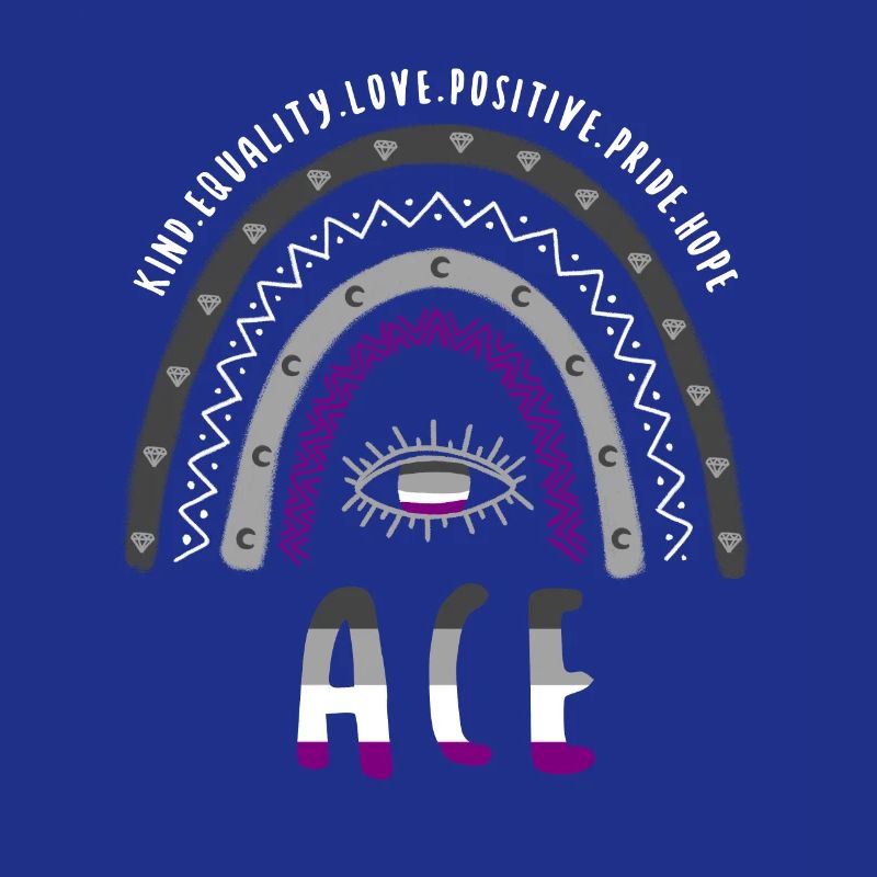 Boho Rainbow Ace Pride