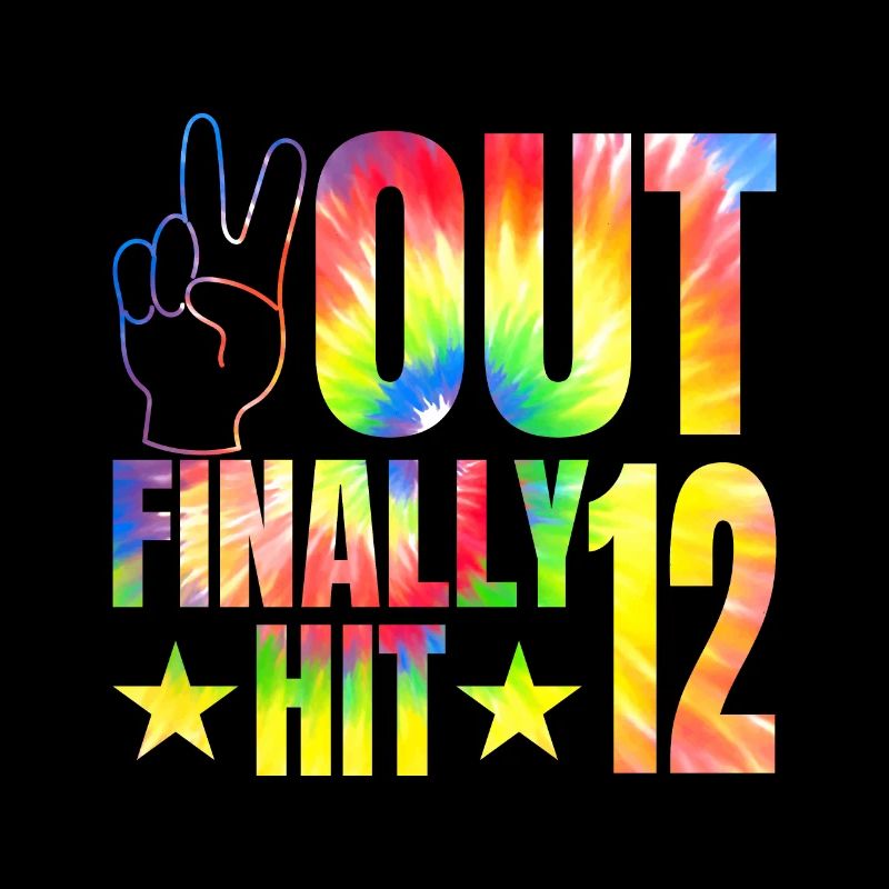 Peace Out Endlich Hit 12-jährige Celebrant 12.