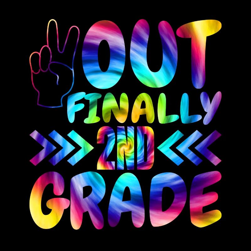 Peace Out Finally 2nd grade elementary school students
