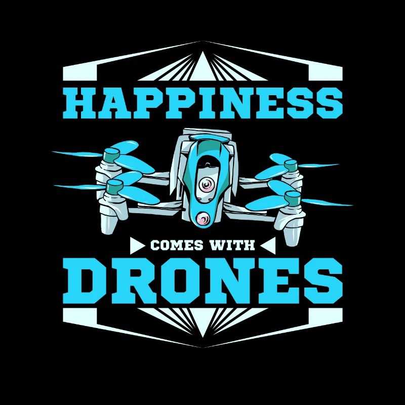 Le bonheur vient avec les drones