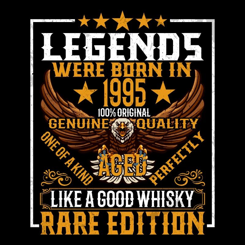 Legends Were Born in 1995, Aged Like Whisky