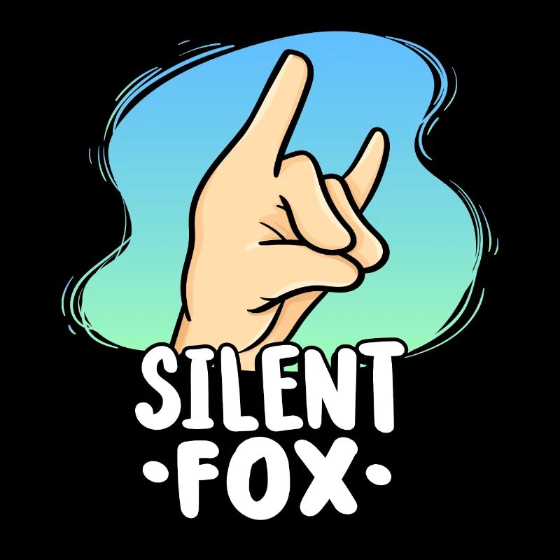 Enseignant Silent Fox pour les élèves tranquilles dans