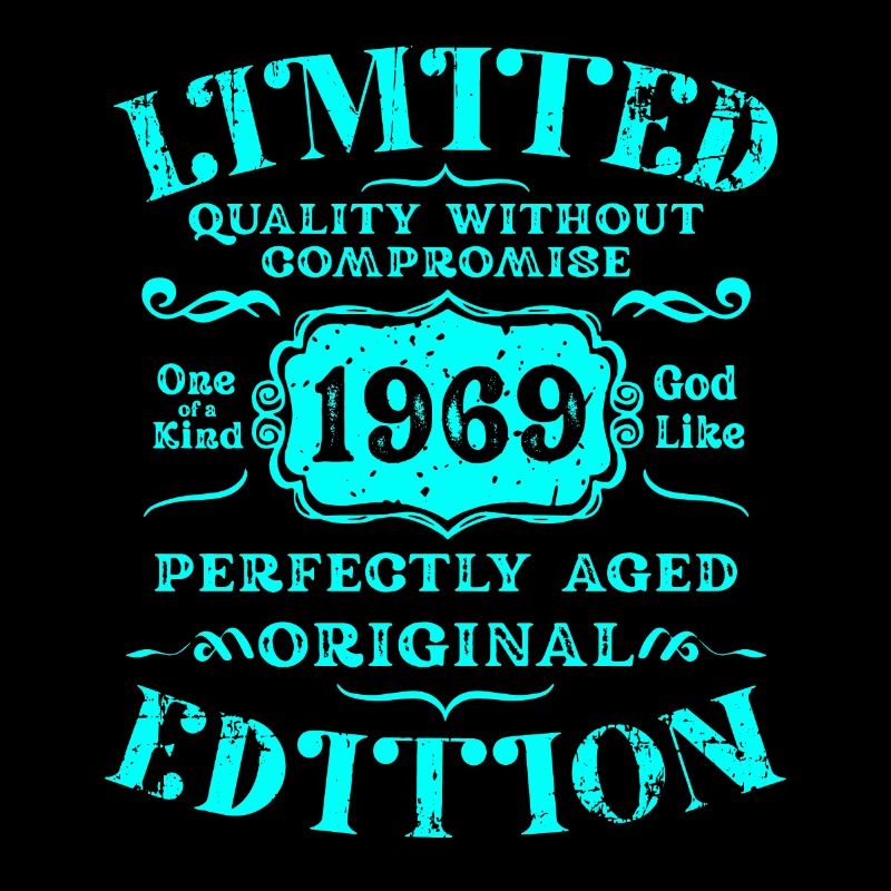 Birthday 1969 Limited Edition Gift Used Cool