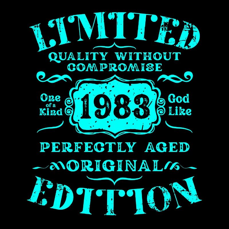 Anniversaire 1983 Édition Limitée Cadeau Occasion Cool