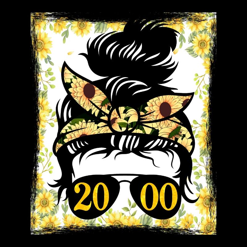 Tournesol Maman Née 2000 Anniversaire