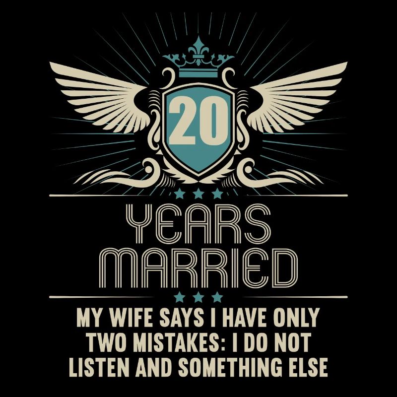 20 years married only 2 mistakes 20th wedding anniversary
