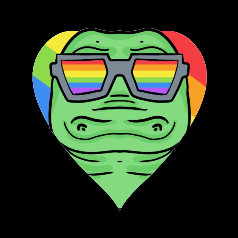 LGBT Animal Crocodile Rainbow
