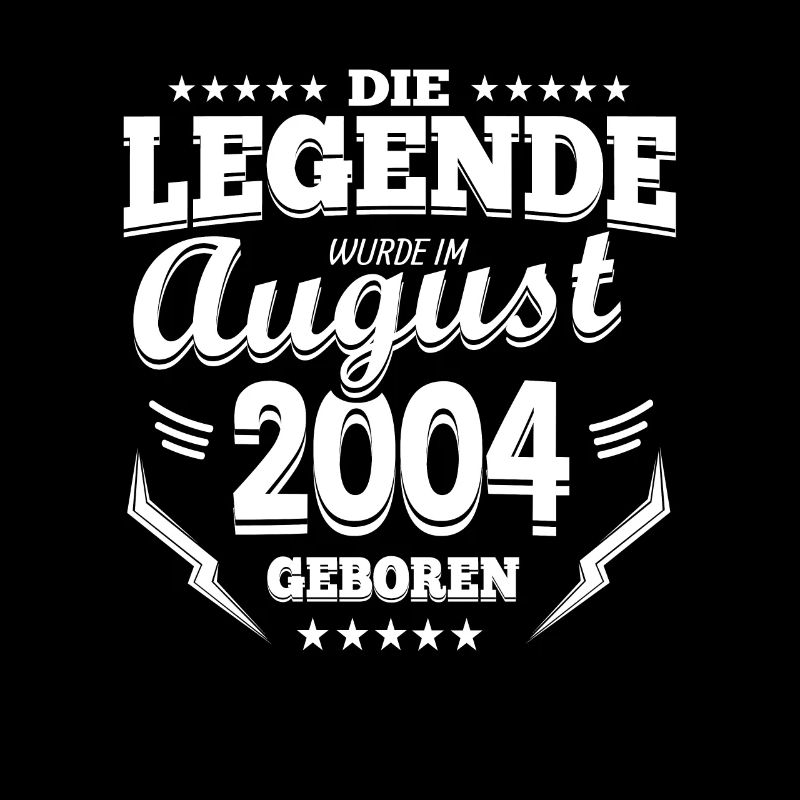 Eine Legende wurde im August 2004 geboren