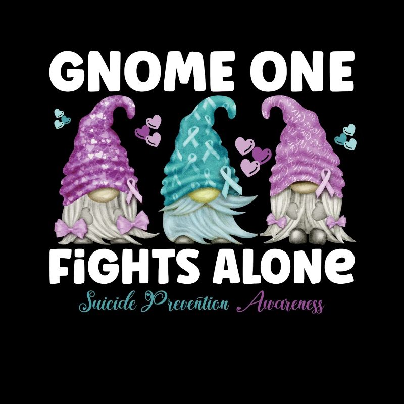 Gnome One Fights Suicide Prevention