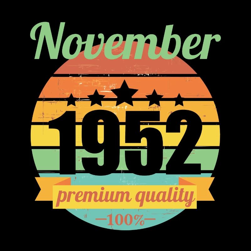 Born November 1952 70 years 70s 70th birthday