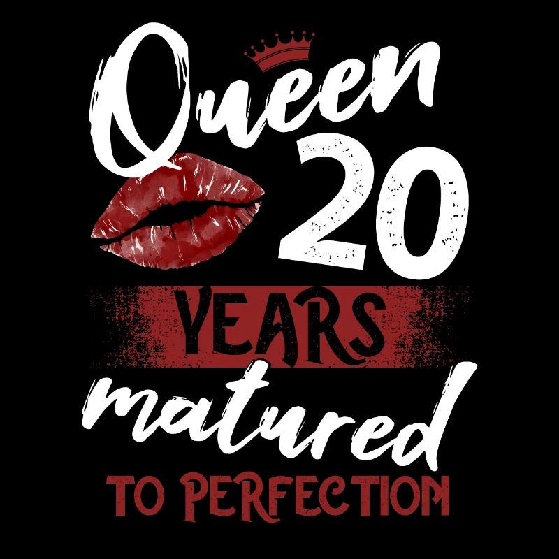 Fille de 20 ans 20 bday Queen 20 anniversaire
