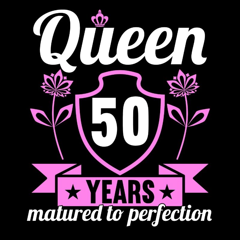 Fille de 50 ans 50 bday Queen 50 anniversaire