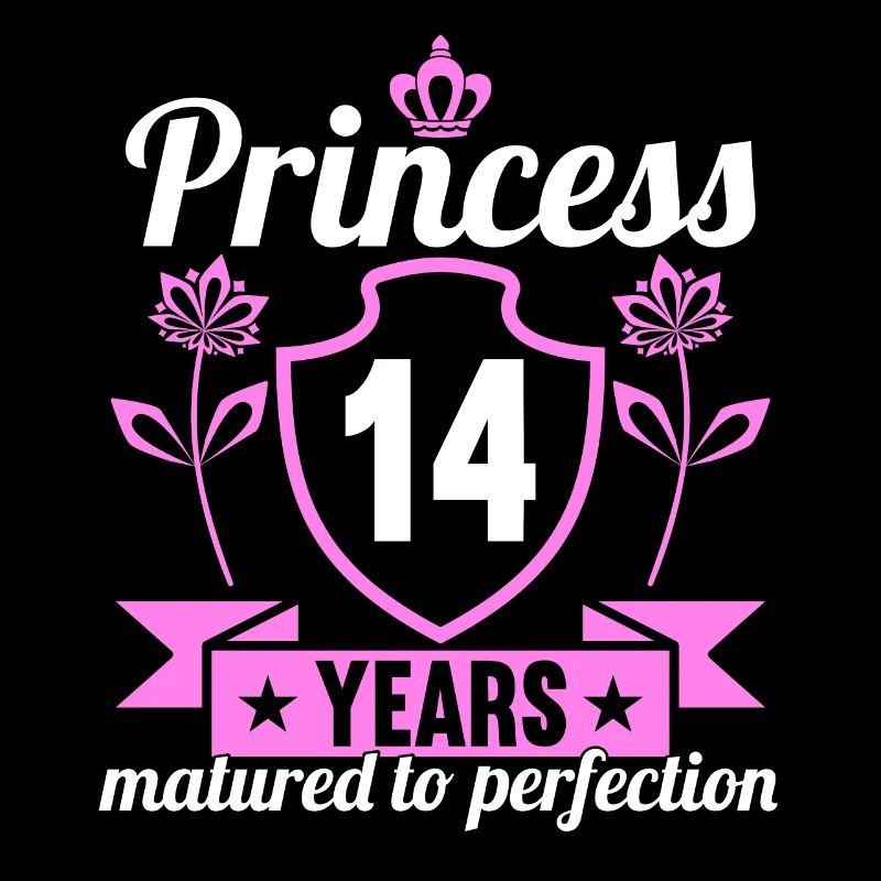 Fille de 14 ans 14 bday Princesse 14 anniversaire
