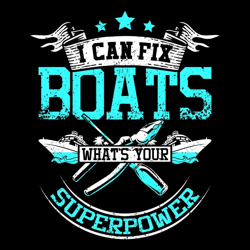 Je répare des bateaux