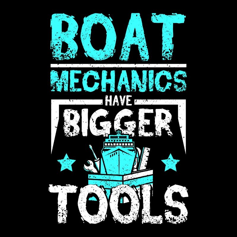 Boat mechanics have bigger tools