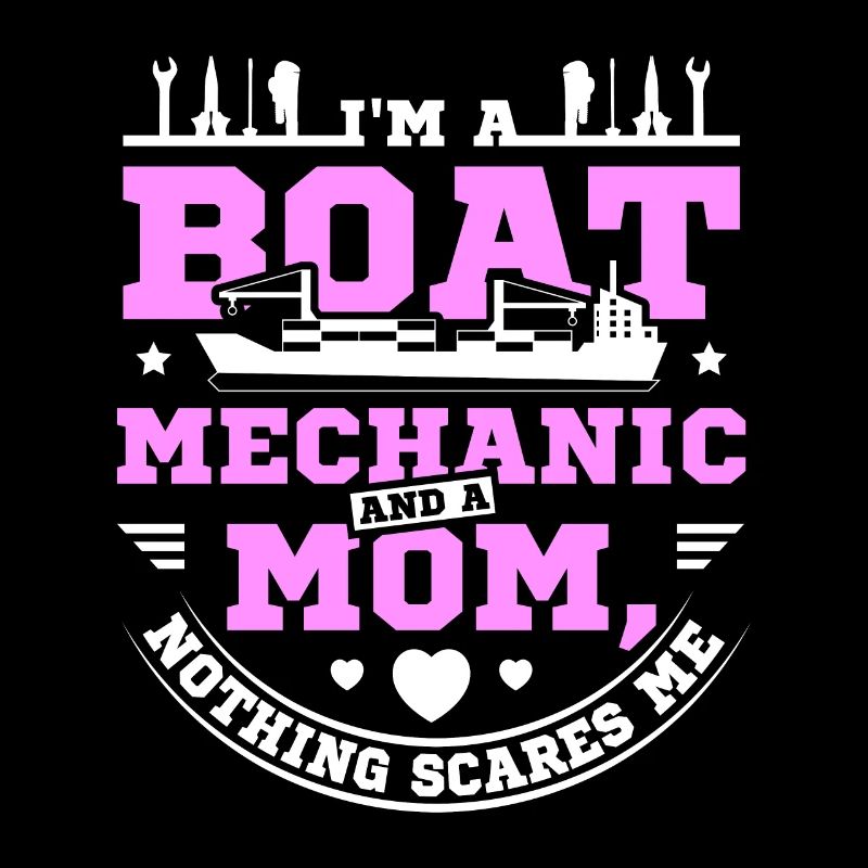 Mécanicien de bateau et mère maman