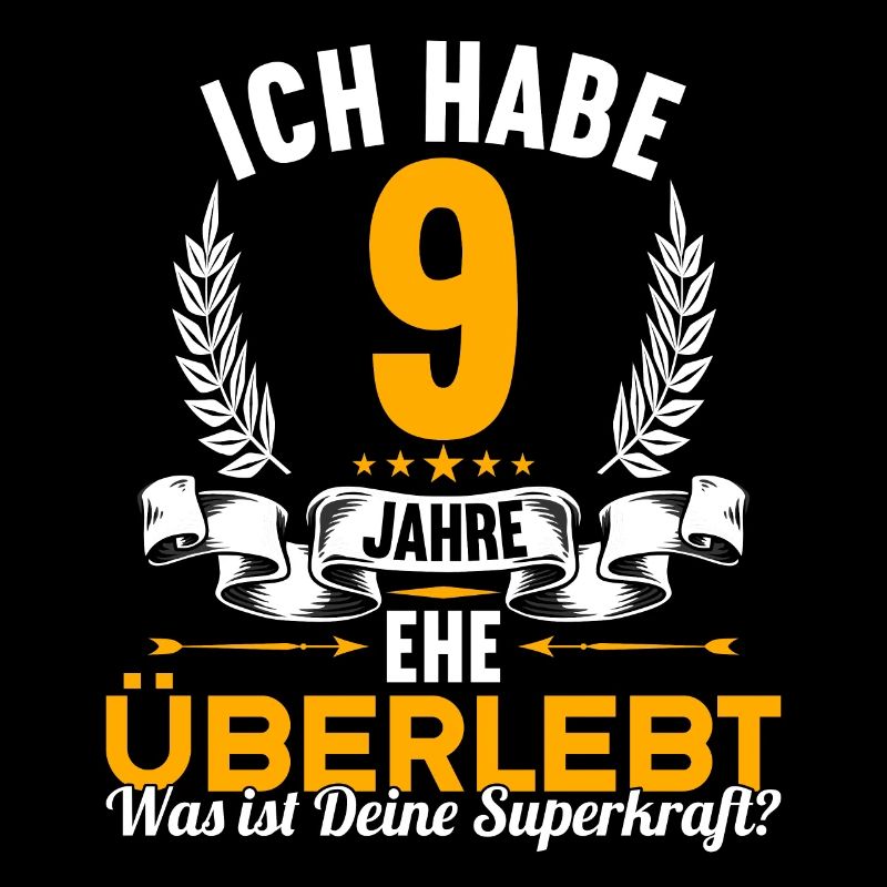 Ich habe 9 Jahre Ehe überlebt 9.Hochzeitstag