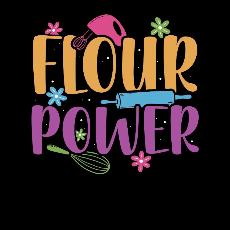 Flour Power | Baker Shirt | Bake Tshirt |