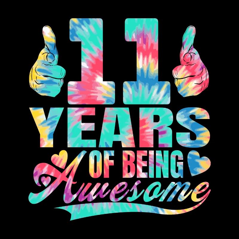 11e anniversaire ou anniversaire 11 ans d’existence