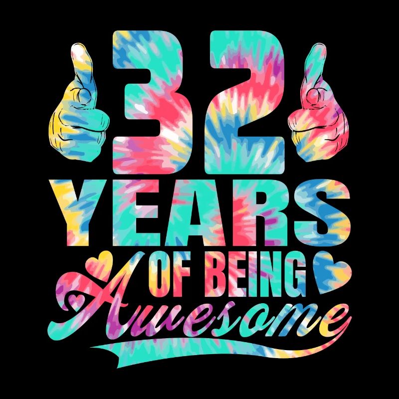 32e anniversaire ou anniversaire 32 ans d’existence
