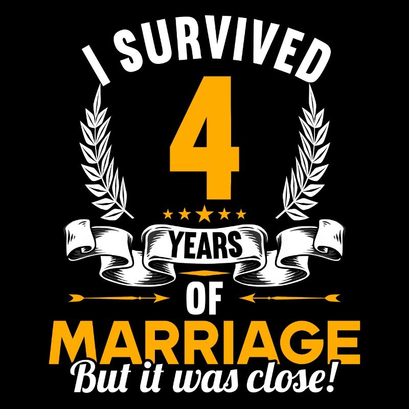 Ich habe 4 Jahre Ehe überlebt 4.Hochzeitstag