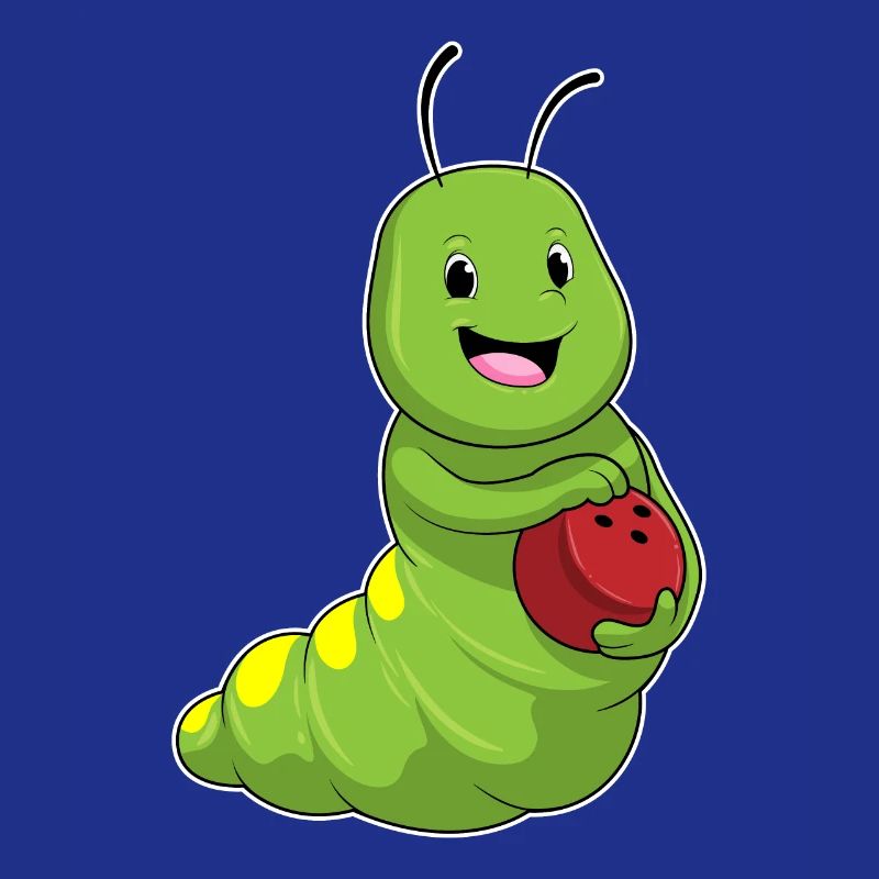 Bowling Caterpillar avec boule de bowling
