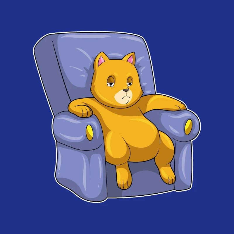 Cat with sofa