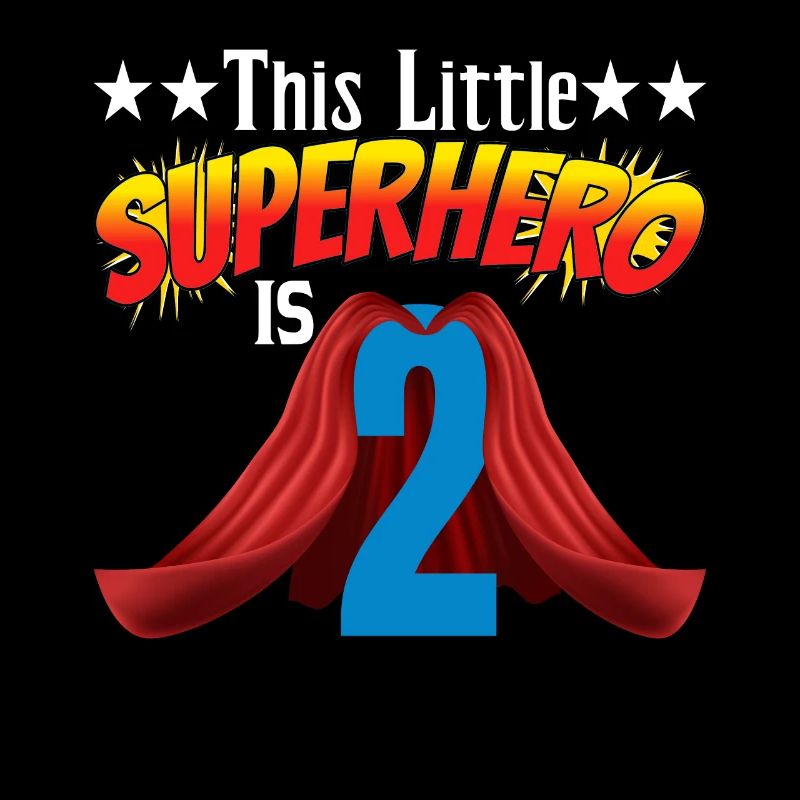 Dieser Kleine Superheld Ist 2 Geburtstag