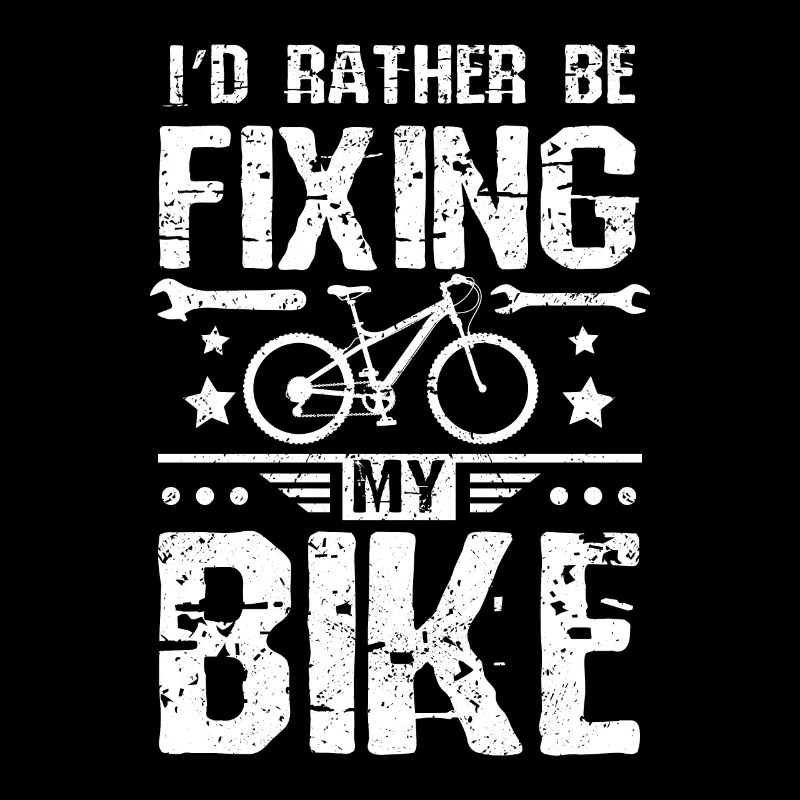 Je préfère réparer mon vélo