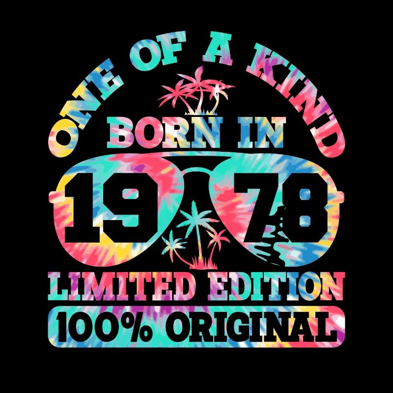 Unique Born 1978 Limited Edition