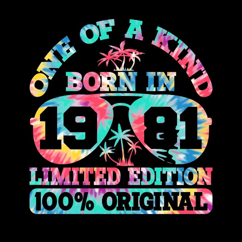 Unique Born 1981 Limited Edition