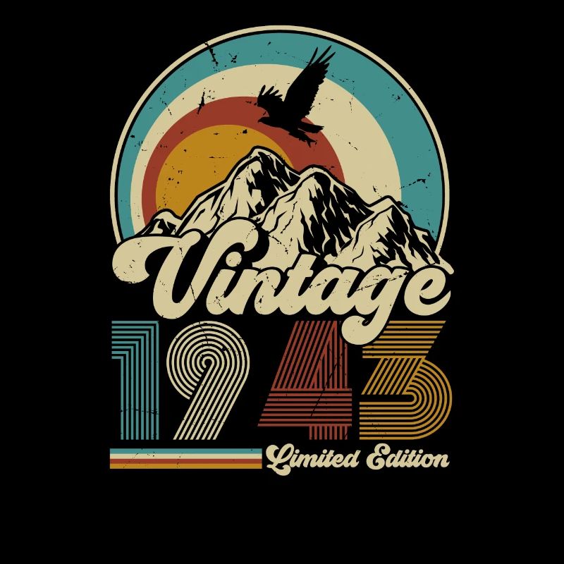 Oldtimer Construit en 1943 Born Vintage Anniversaire