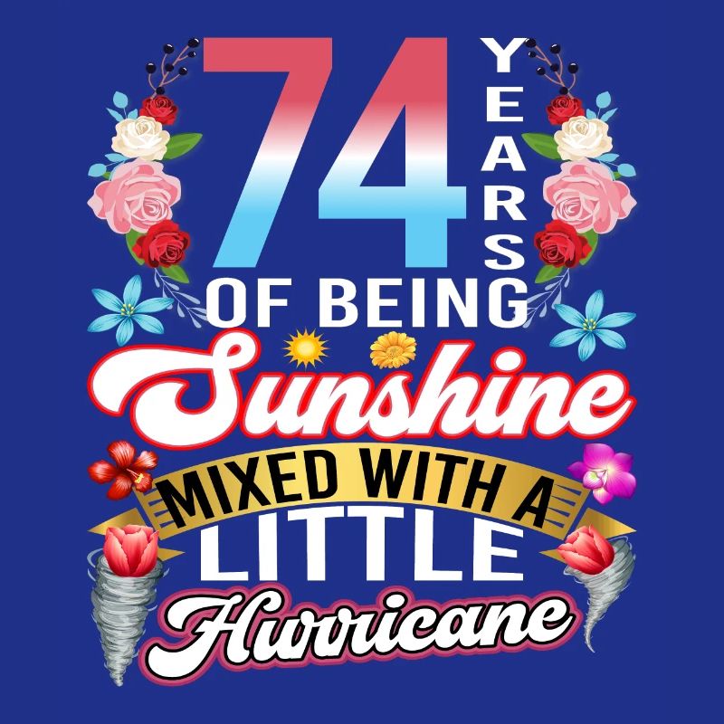 74 ans de soleil mélangés à un petit