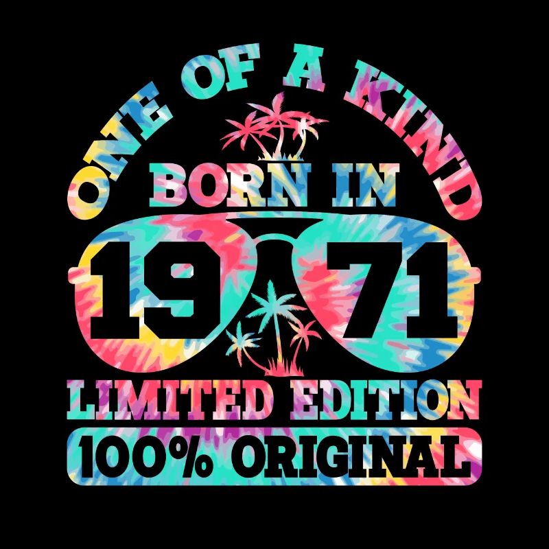 Unique Born 1971 Limited Edition Summer