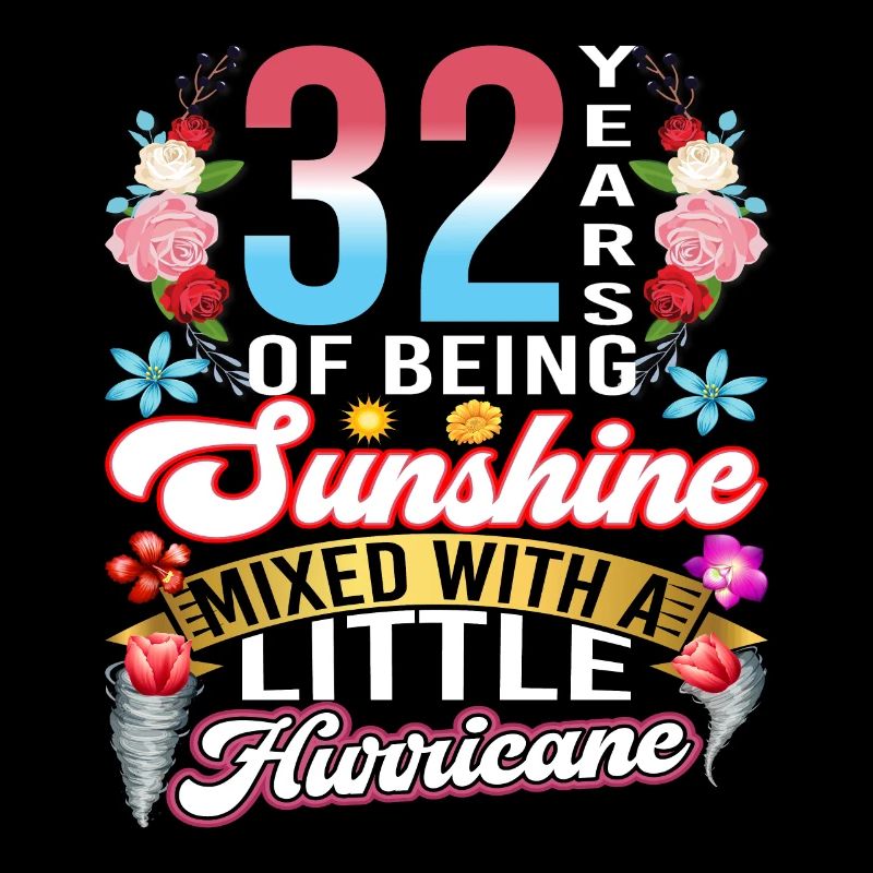 32 years of sunshine mixed with a small