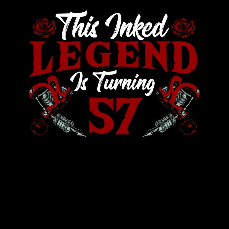 This ink legend turns 57. Great 57th birthday