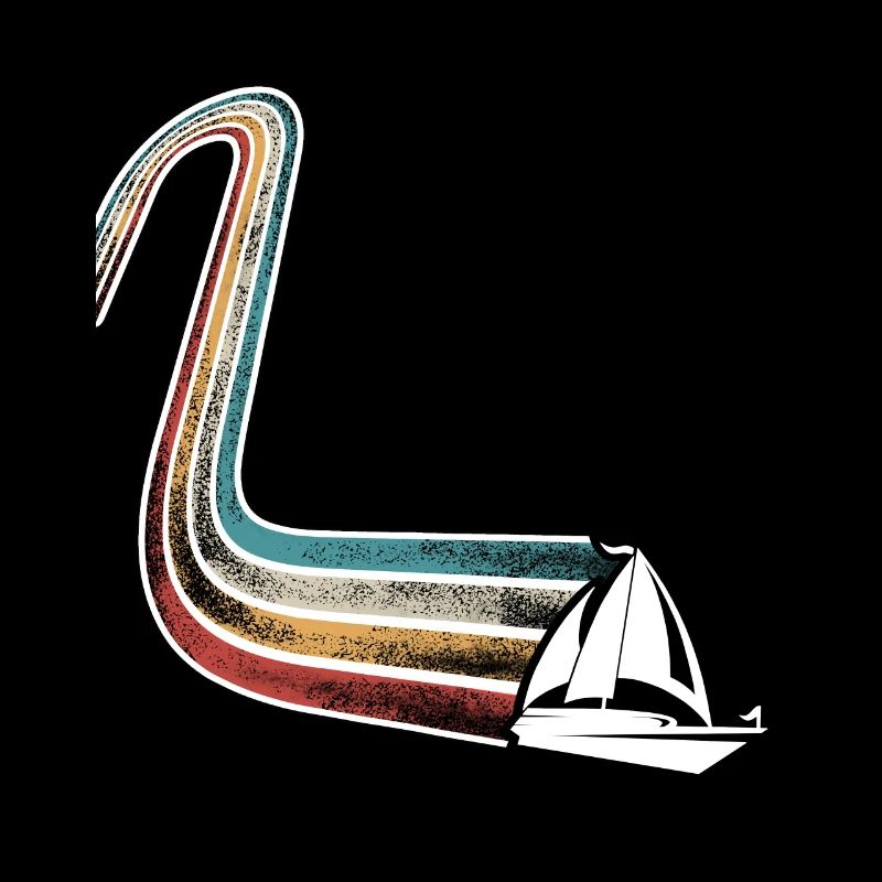 Sailing Sailor Sailboat Retro Vintage
