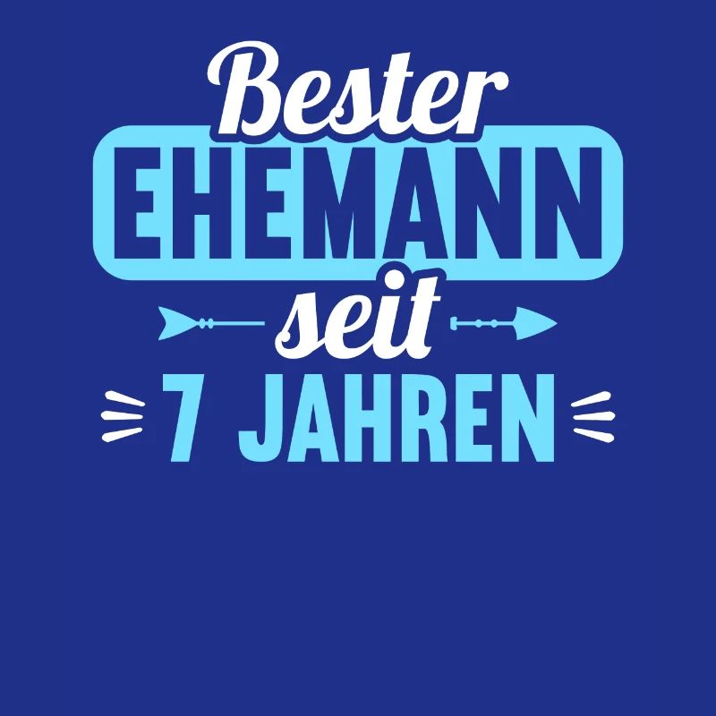 Beste Ehefrau Bester Ehemann seit 7 Jahren