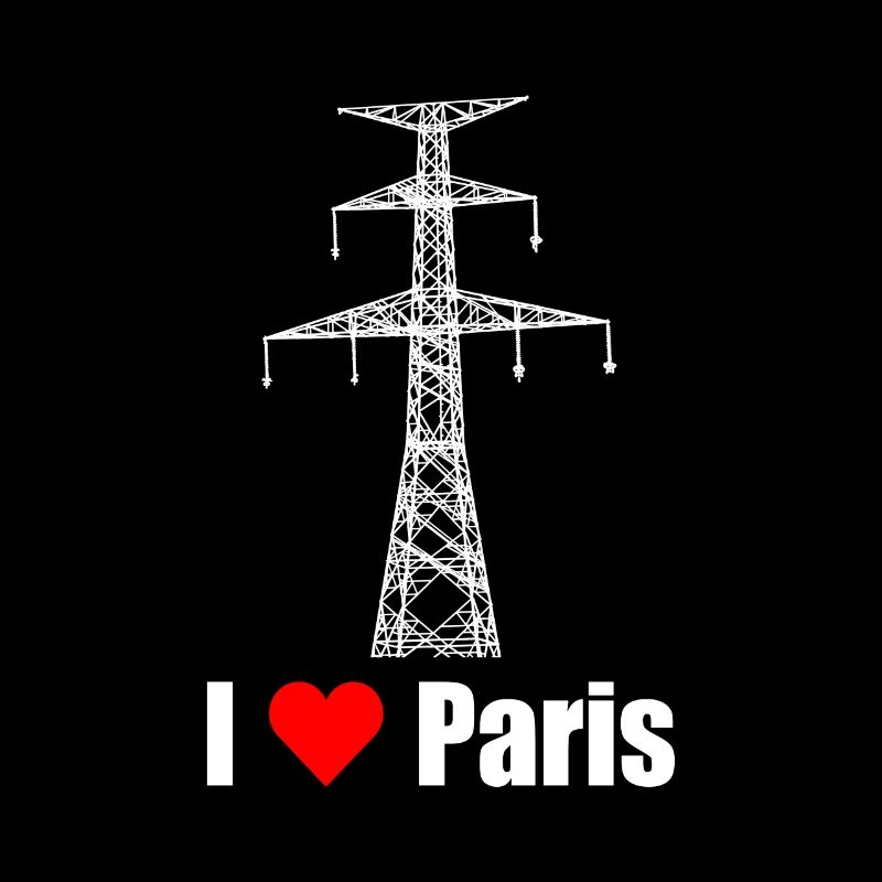 Paris Eiffel Tower Electrician Satire Love