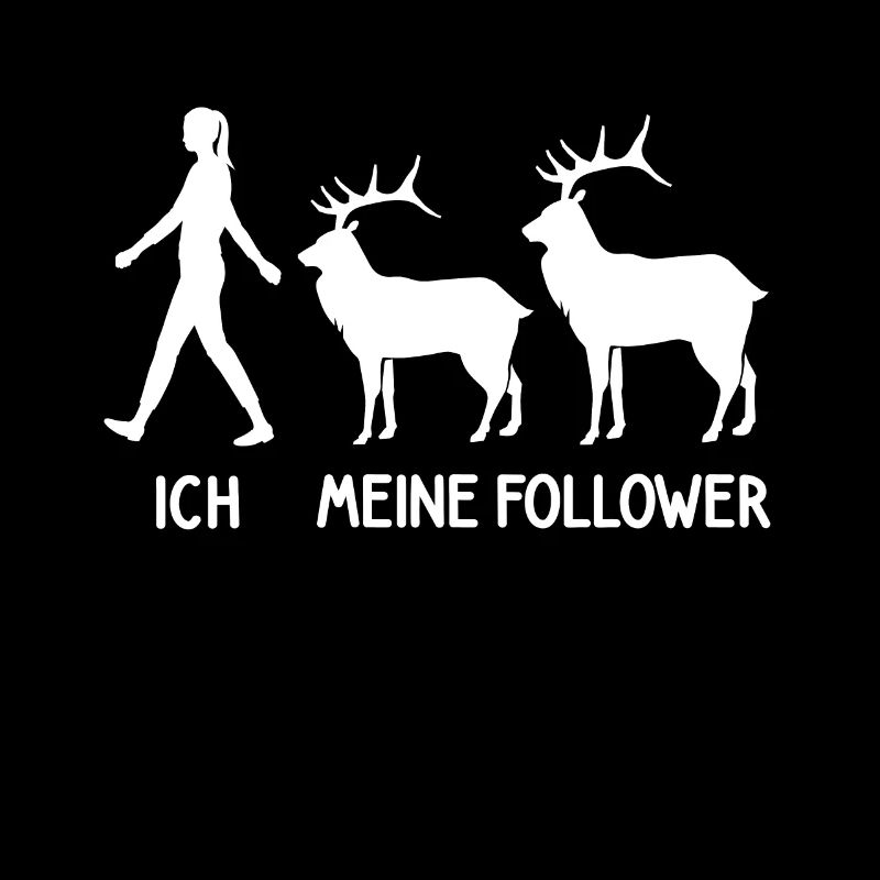 Ich Meine Follower Jäger Hirsch Züchter Rotwild