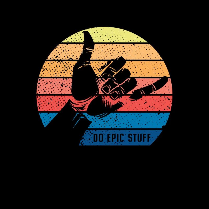 Do Epic Stuff Surfer Surfing Shaka Windsurfer Surf